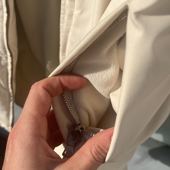 Cream Prada Gore-Tex Coat - Picture 9 of 9